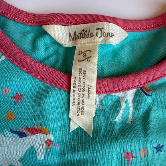 Matilda Jane Unicorn Daydream Dress Wonderment Girls 8 - Picture 7 of 8